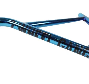 2 Wheel Gang Bmx Bar 4pc Anodized Blue 2