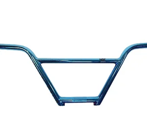 2 Wheel Gang Bmx Bar 4pc Anodized Blue