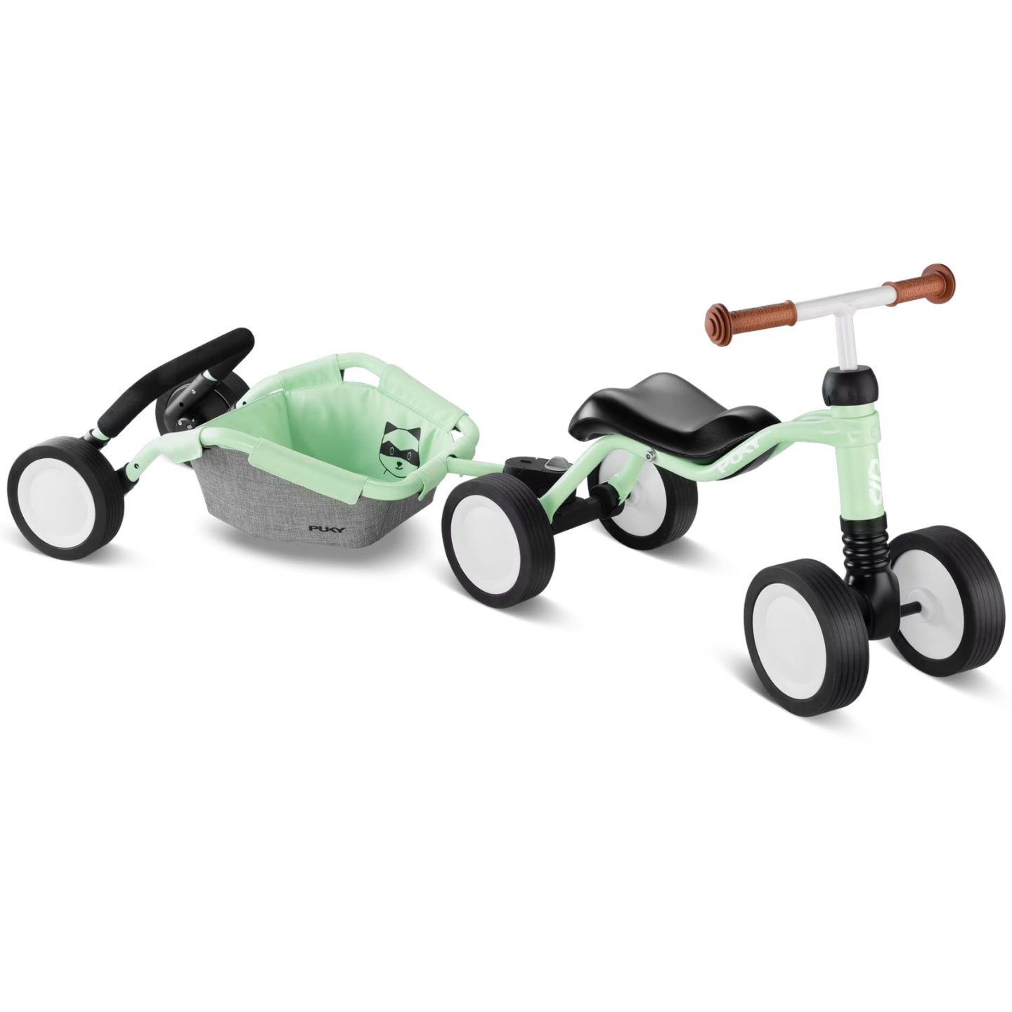 Puky WUTSCH TRAILY Bundle – Children’s Balance Bike – pastel green Puky WUTSCH TRAILY Bundle - Children's Balance Bike - pastel green for sale on Planet of Bikes