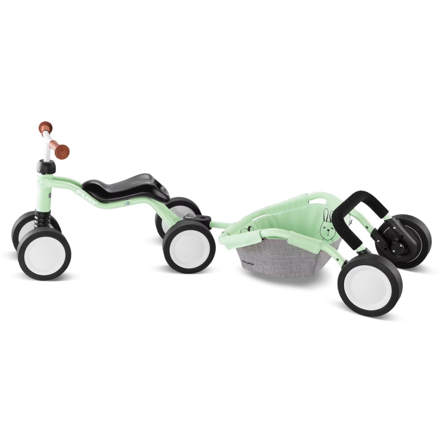 Puky WUTSCH TRAILY Bundle – Children’s Balance Bike – pastel green Puky WUTSCH TRAILY Bundle - Children's Balance Bike - pastel green for sale on Planet of Bikes