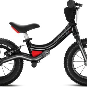image of Puky LR TRAIL PRO - 12.5" Children's Balance Bike - midnight black for sale on Planet of Bikes