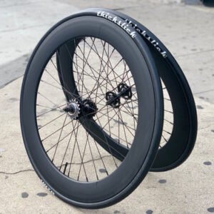 70mm Black Wheelset Pair W/ ThickSlicks, The Planet of Bikes