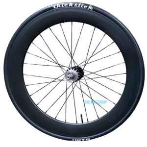 70mm Black Wheelset Pair W/ ThickSlicks, The Planet of Bikes