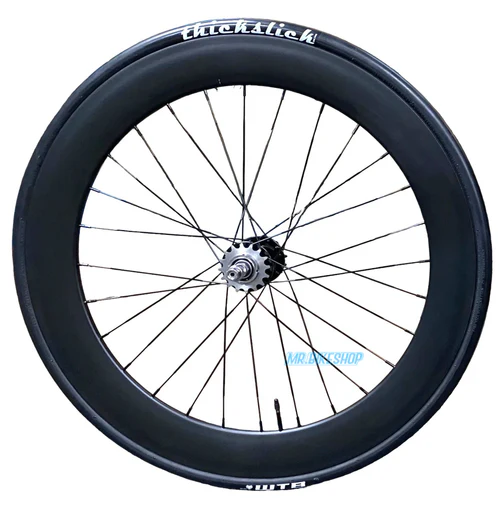 70mm Black Wheelset Pair W/ ThickSlicks 70mm Black Wheelset Pair W/ ThickSlicks, The Planet of Bikes