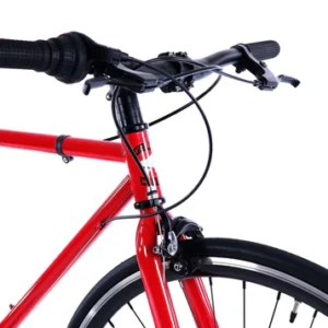 Golden Velo 7 Urban Commuter Bike Red