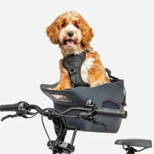 image of Kvisp-The-Best-Dog-Basket-For-Your-Bike for sale on Planet Of Bikes, Kvisp dog bike carrier