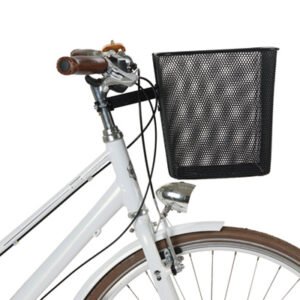 image of basil-bilbao-fm-bicycle-basket-front-black for sale on Planet Of Bikes