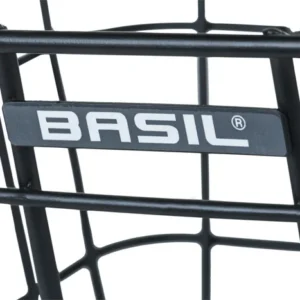 image of basil-bremen-alu-kf-bicycle-basket-front-black for sale on Planet of Bikes