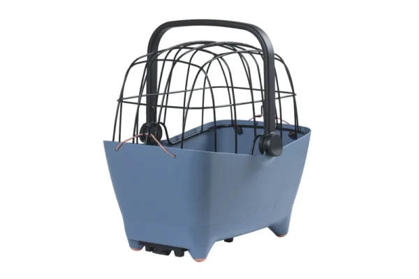 image of basil-buddy-mik-bicycle-dog-basket-blue for sale on Planet Of Bikes
