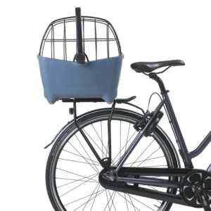 image of basil-buddy-mik-bicycle-dog-basket-blue for sale on Planet Of Bikes
