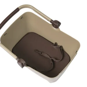 image of basil-buddy-mik-dog-bicycle-basket-rear-biscotti-b for sale on Planet of Bikes