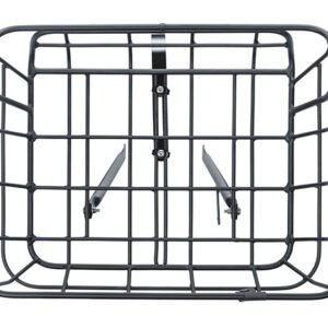 image of basil-portland-bicycle-basket-front-matt-black for sale on Planet Of Bikes