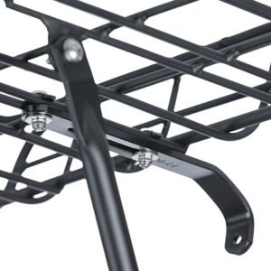 image of basil-portland-bicycle-basket-front-matt-black for sale on Planet Of Bikes