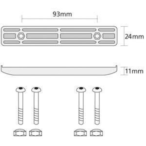 image of klickfix-doggy-frimage of klickfix-doggy-front bicycle basket-plus-fix-0399fh-natural for sale on Planet of Bikesont bicycle basket-plus-fix-0399fh-natural for sale on Planet of Bikes