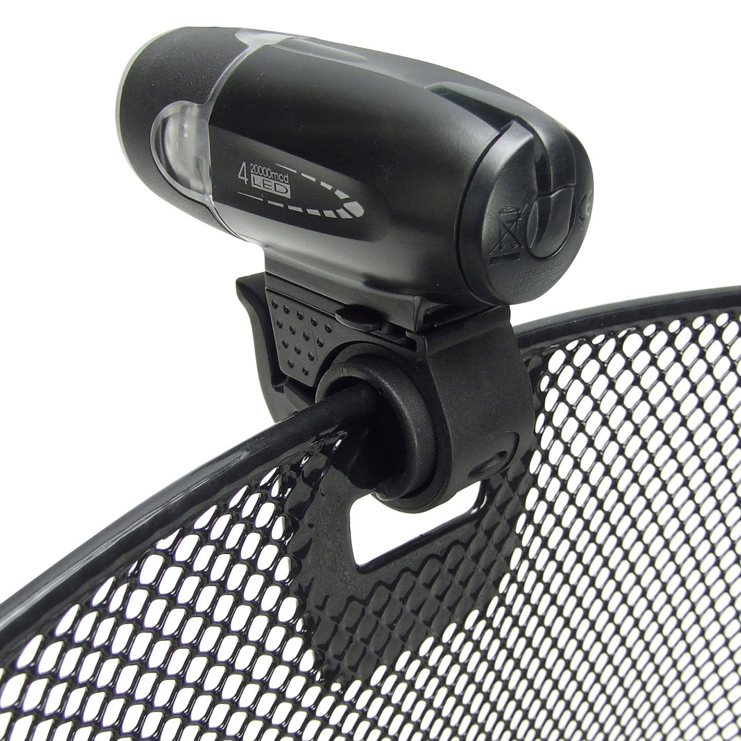 KLICKfix Uni 0391KLIK Handle Bar Basket with Lampclip – 16L – black image of klickfix-uni-0391klik- handlebar basket for sale on Planet of Bikes